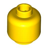 Lego hlava, žlutá (4568841, 362624)